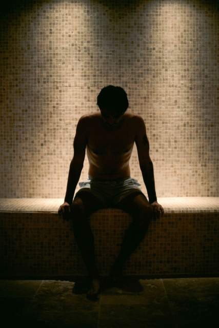 Hammam au spa de Villa Roubia